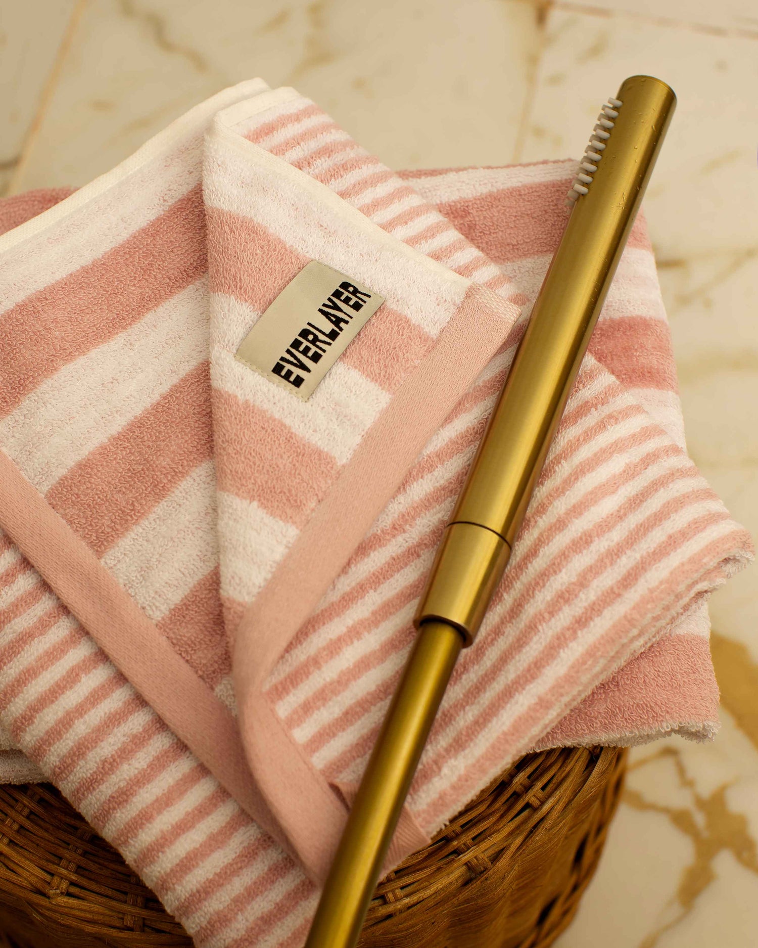 Oasis: Recycled Cotton Stripe Towel