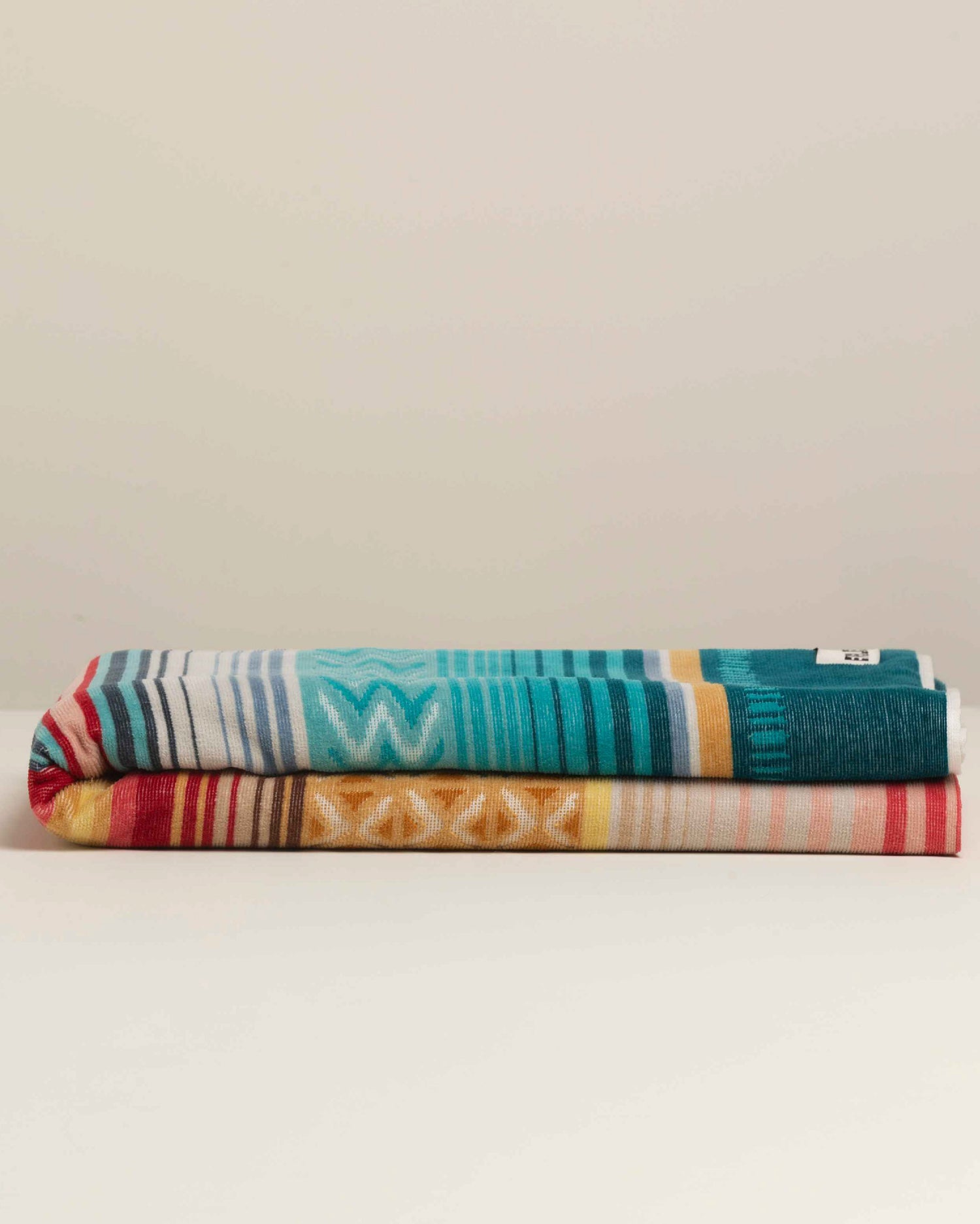 Navagio: Multicolor Heritage Beach Towel
