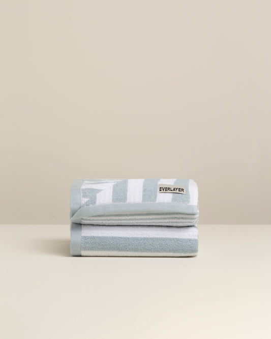 Oasis: Recycled Cotton Stripe Towel