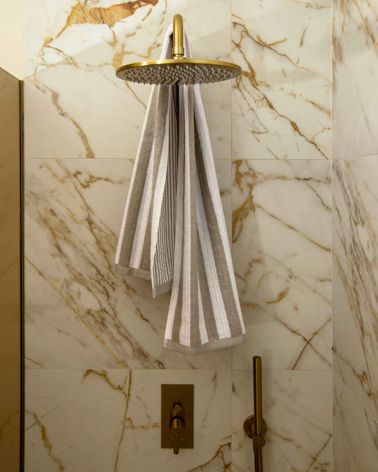 Oasis: Recycled Cotton Stripe Towel