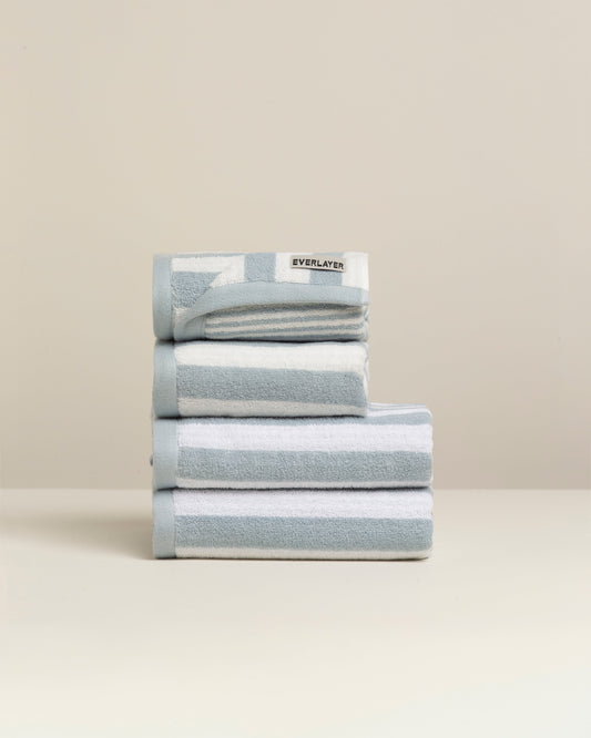 Oasis: Recycled Cotton Stripe Towel