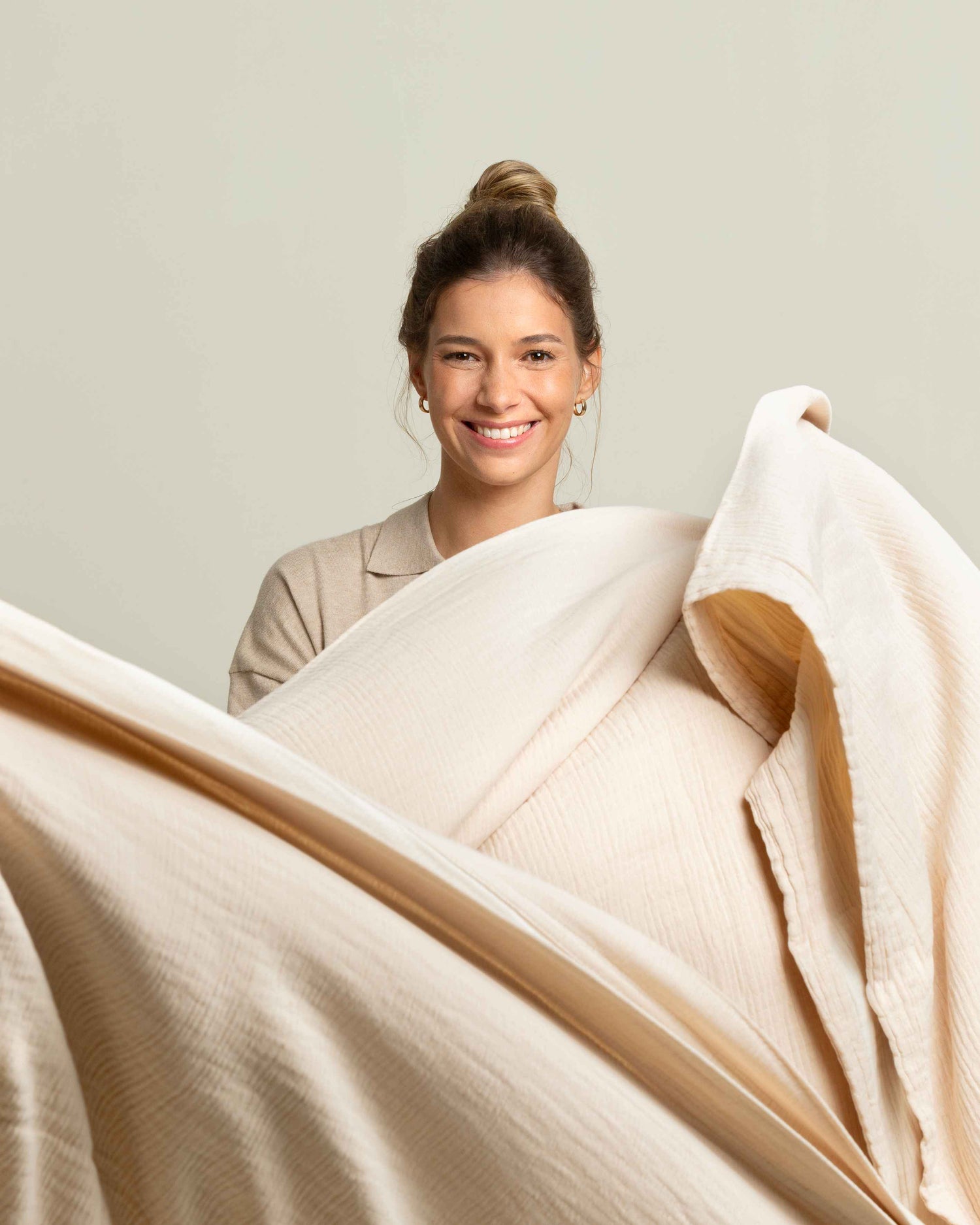 La Jolla: Fluffy Cotton Bed Blanket