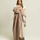 Terre: Reversible Wrinkled Effect Wool Blanket