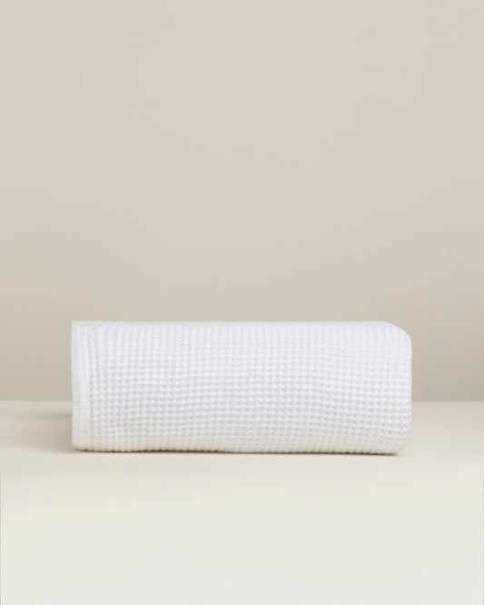Tofino: Organic Cotton Waffle Bed Blanket