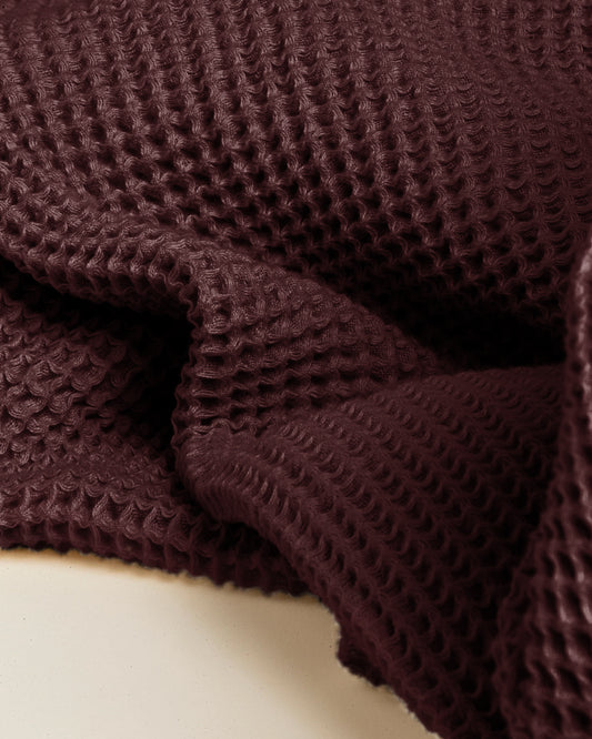 Tofino: Organic Cotton Waffle Bed Blanket
