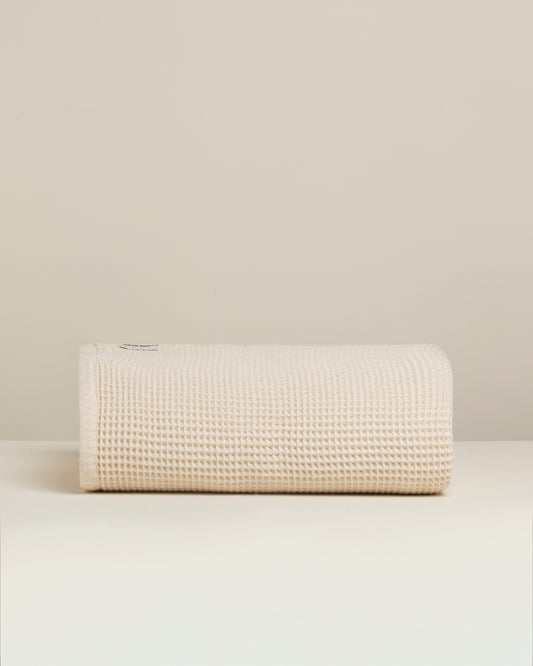 Tofino: Organic Cotton Waffle Bed Blanket