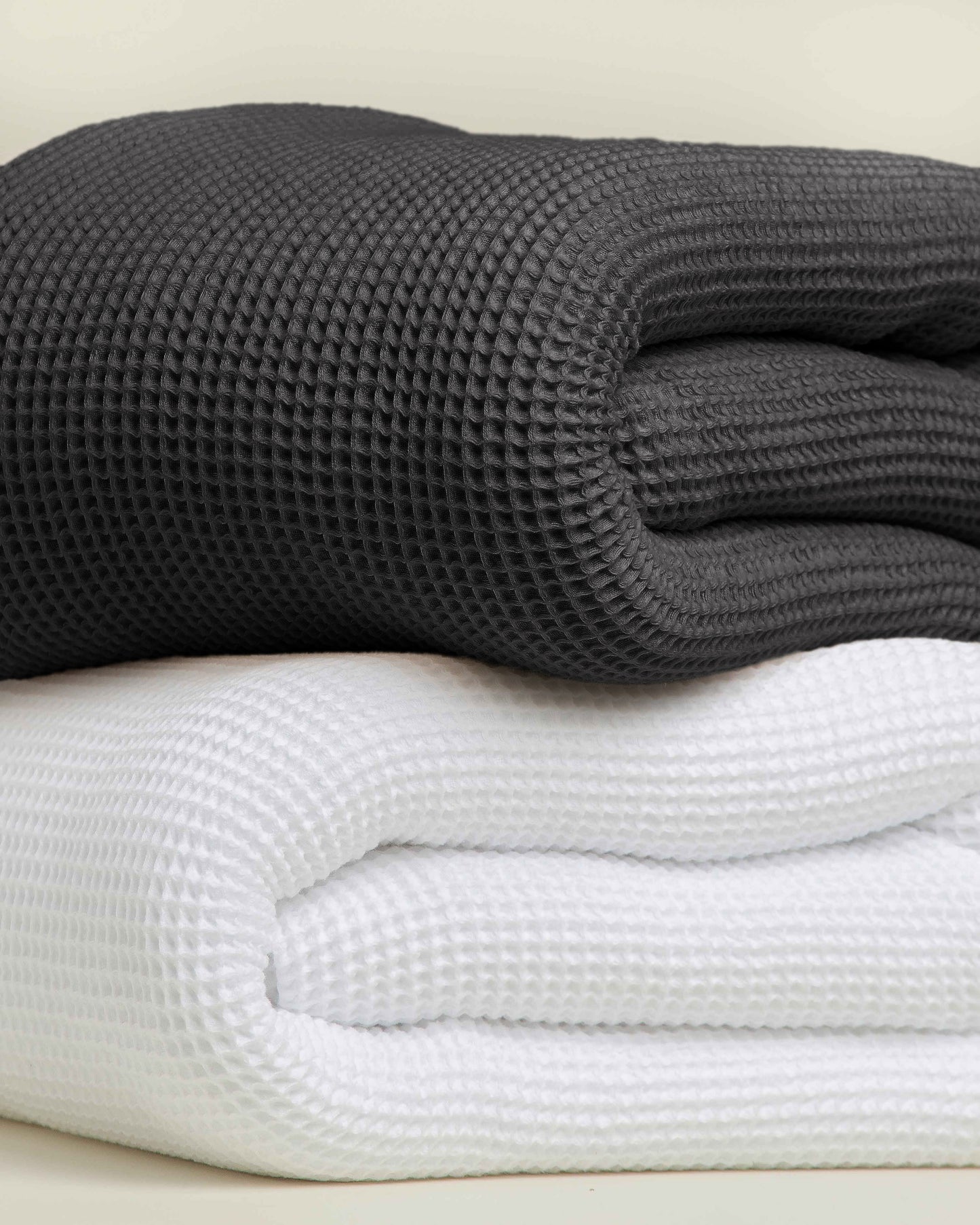 Tofino: Organic Cotton Waffle Bed Blanket