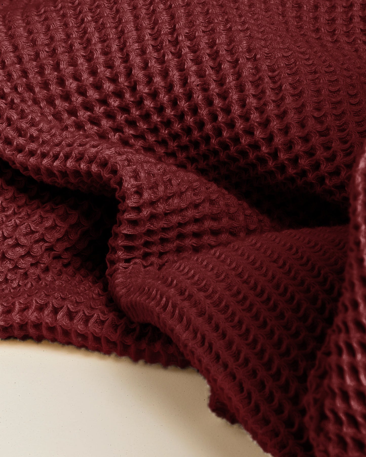 Tofino: Organic Cotton Waffle Bed Blanket