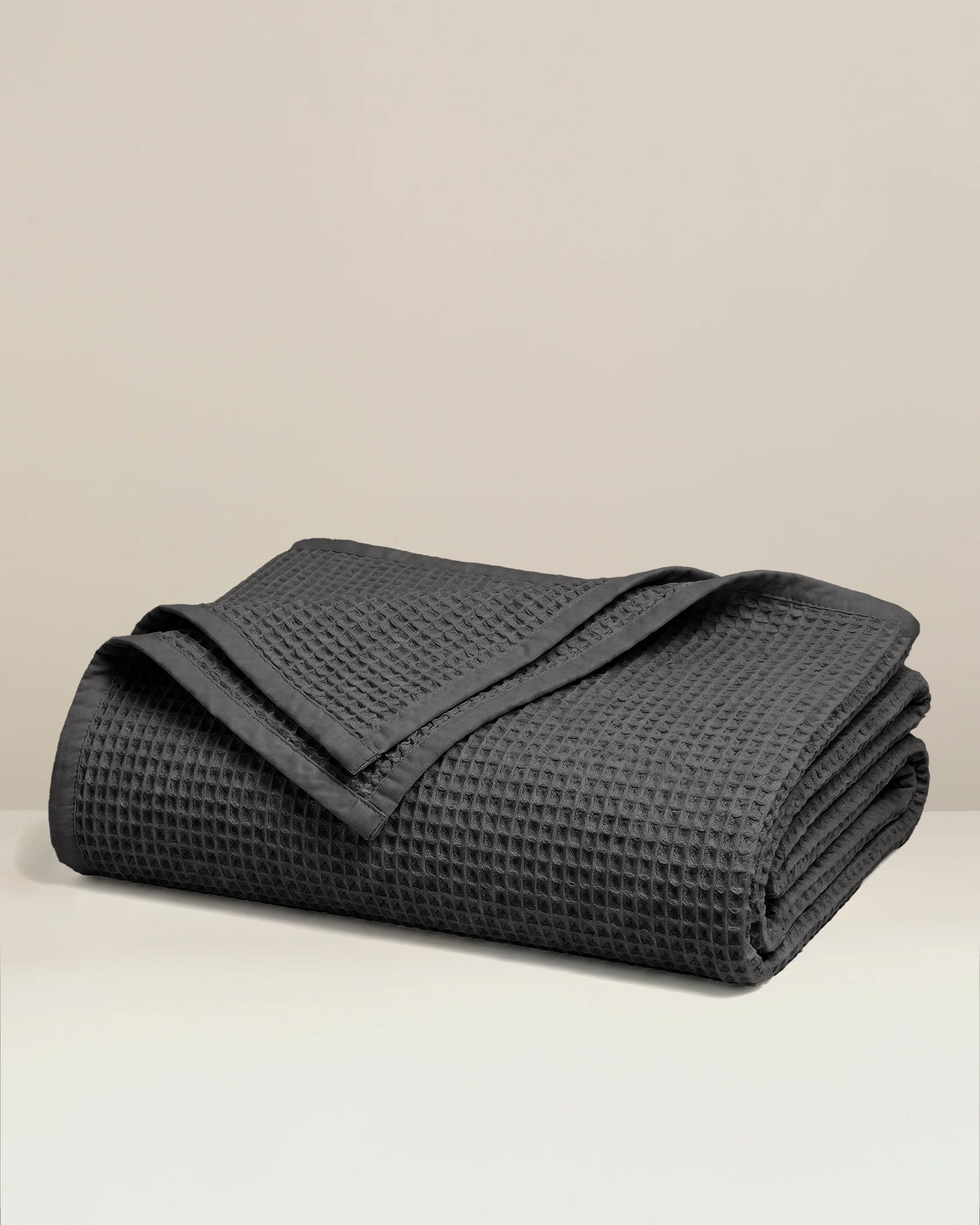 Tofino: Organic Cotton Waffle Throw Blanket