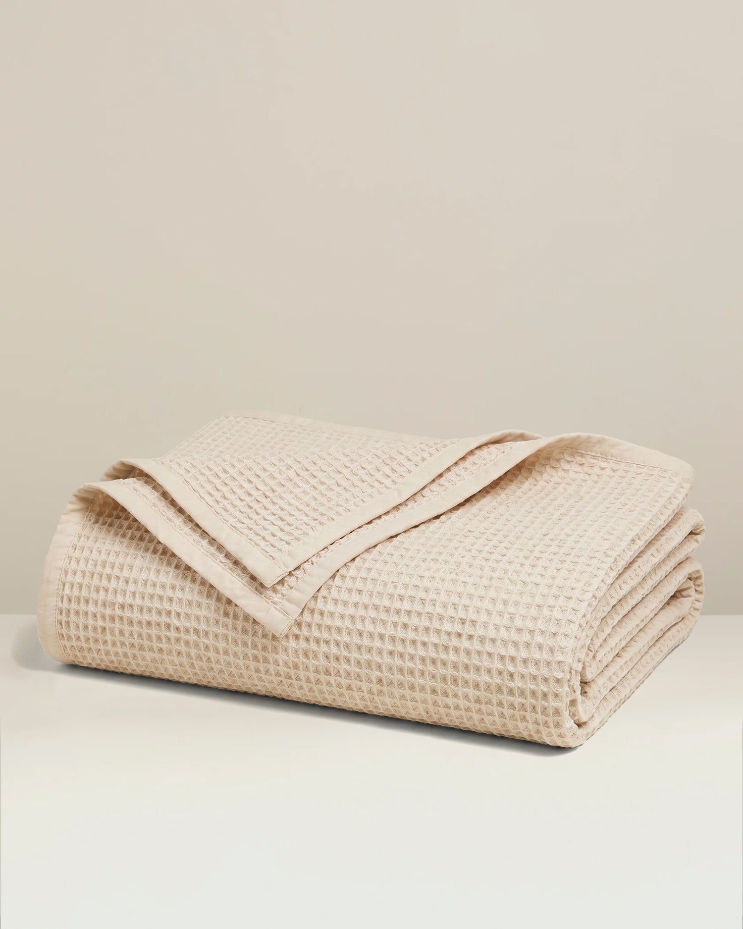 Tofino: Organic Cotton Waffle Bed Blanket