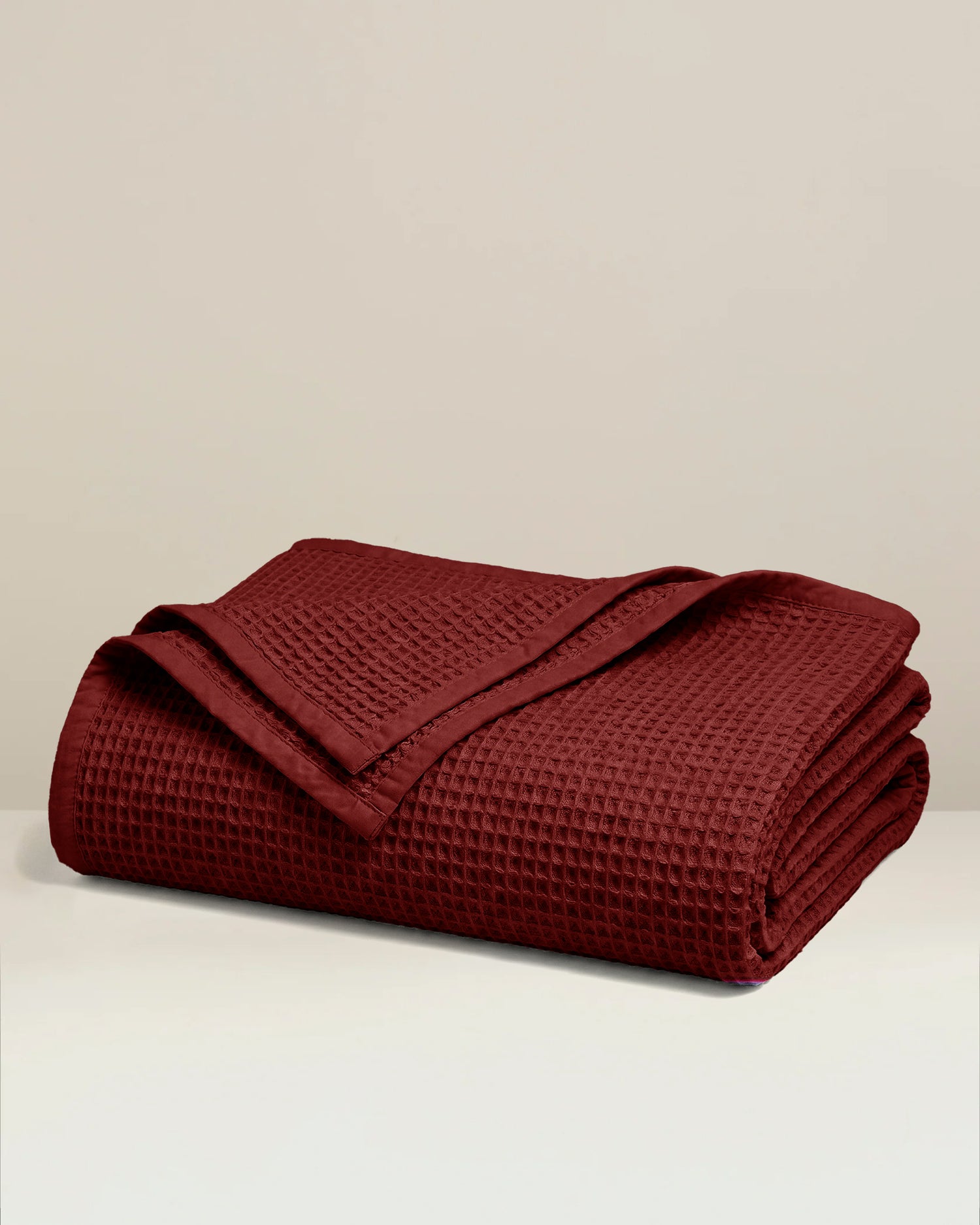 Tofino: Organic Cotton Waffle Throw Blanket
