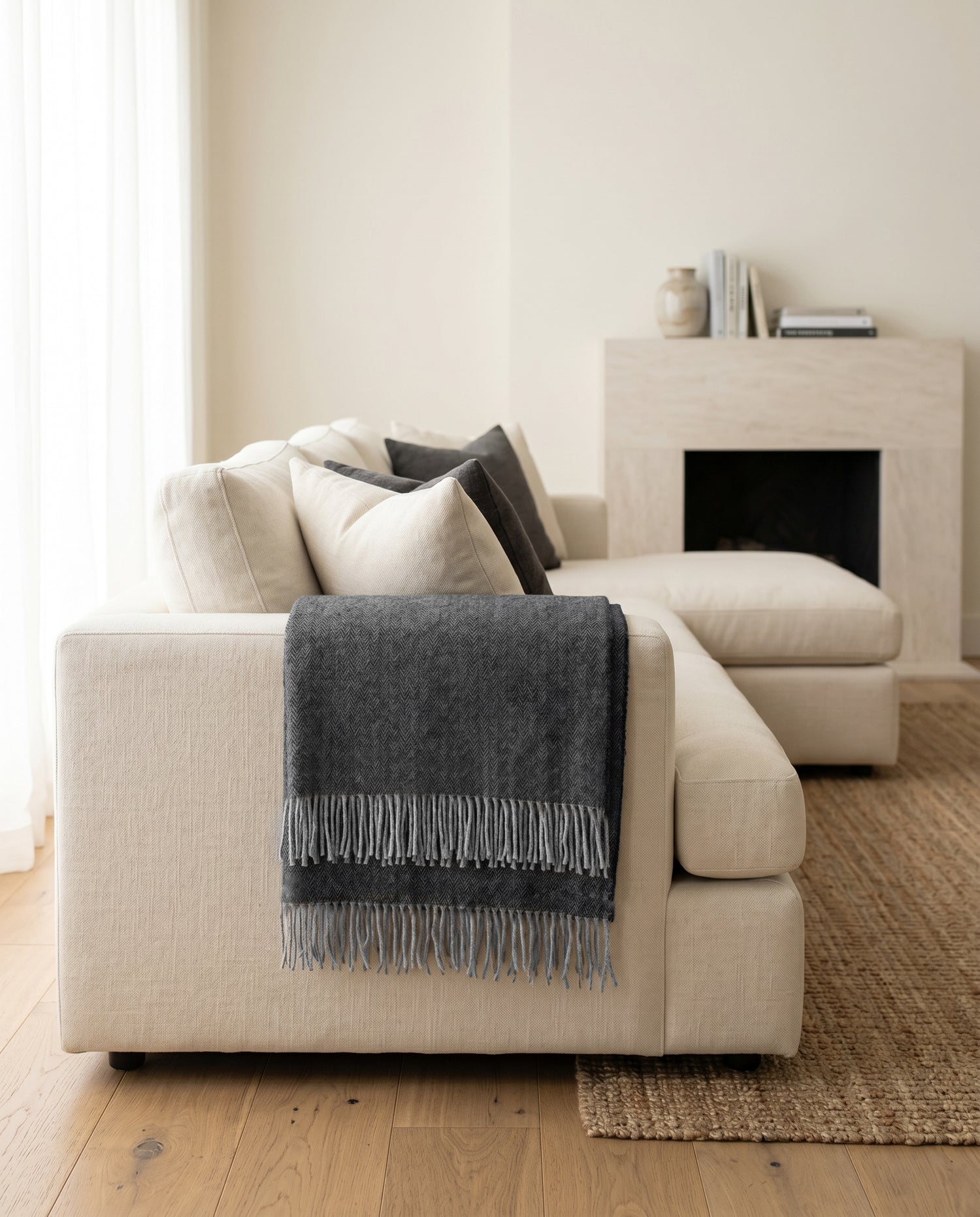 Camogli: Cashmere Blend Throw Blanket