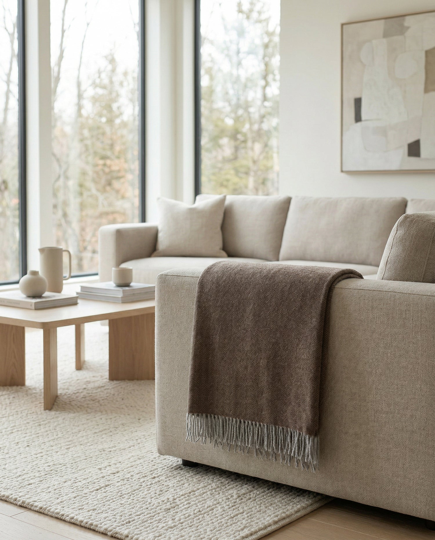 Camogli: Cashmere Blend Throw Blanket