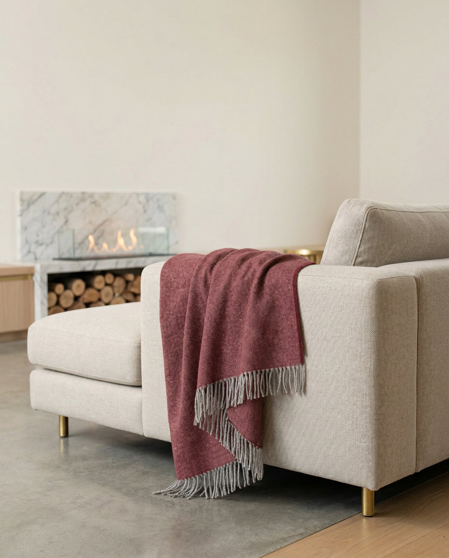 Camogli: Cashmere Blend Throw Blanket