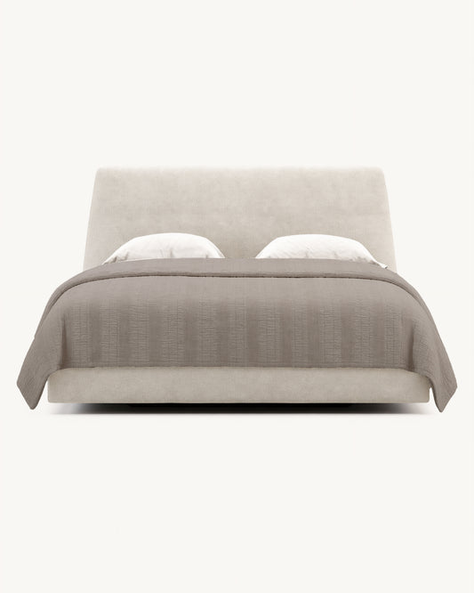 Cape Cod: Lux Stripe Cotton Coverlet