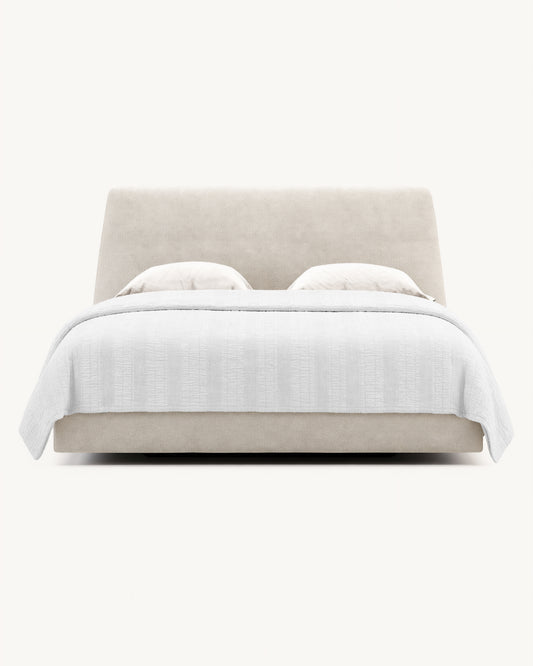 Cape Cod: Lux Stripe Cotton Coverlet