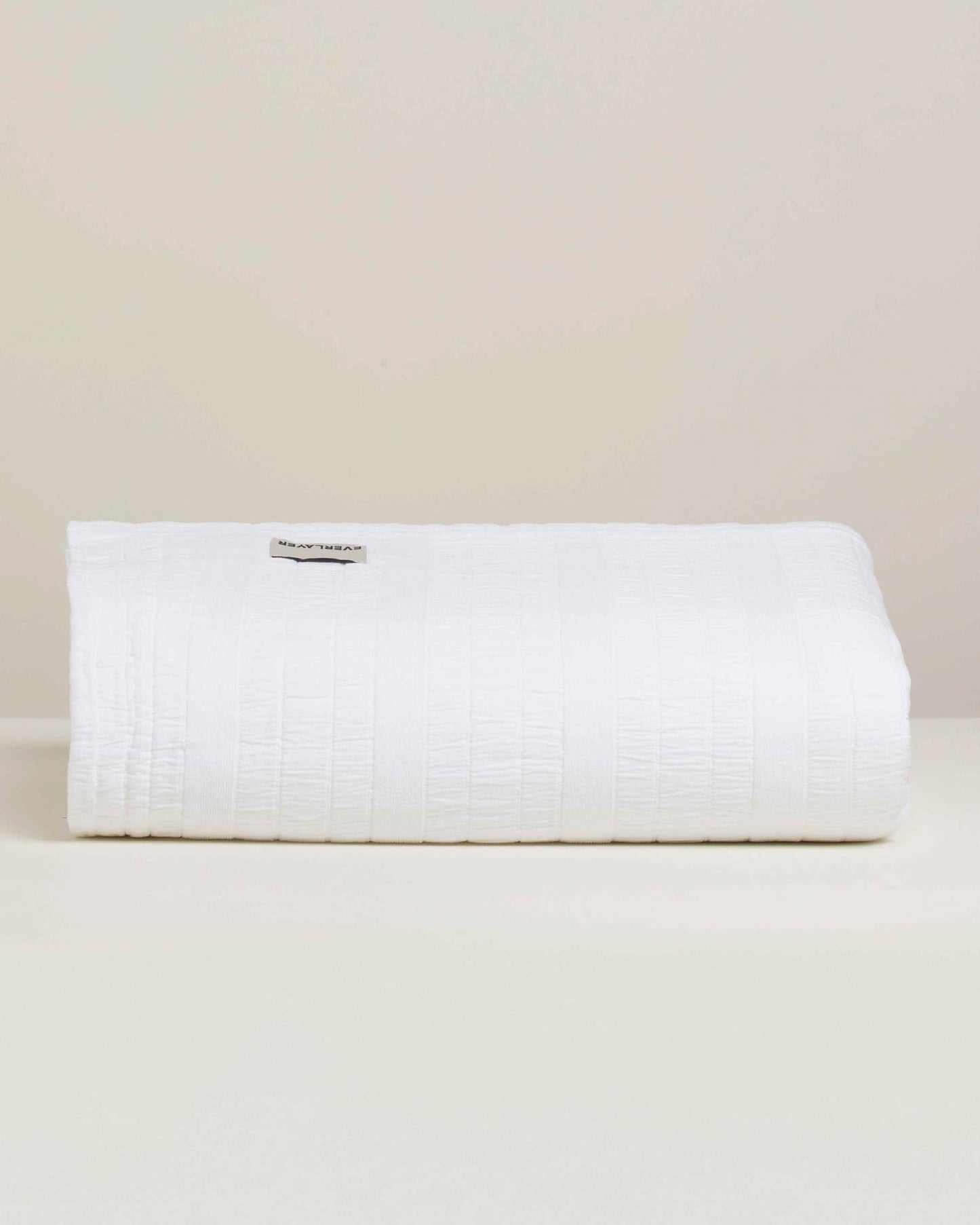 Cape Cod: Lux Stripe Cotton Coverlet