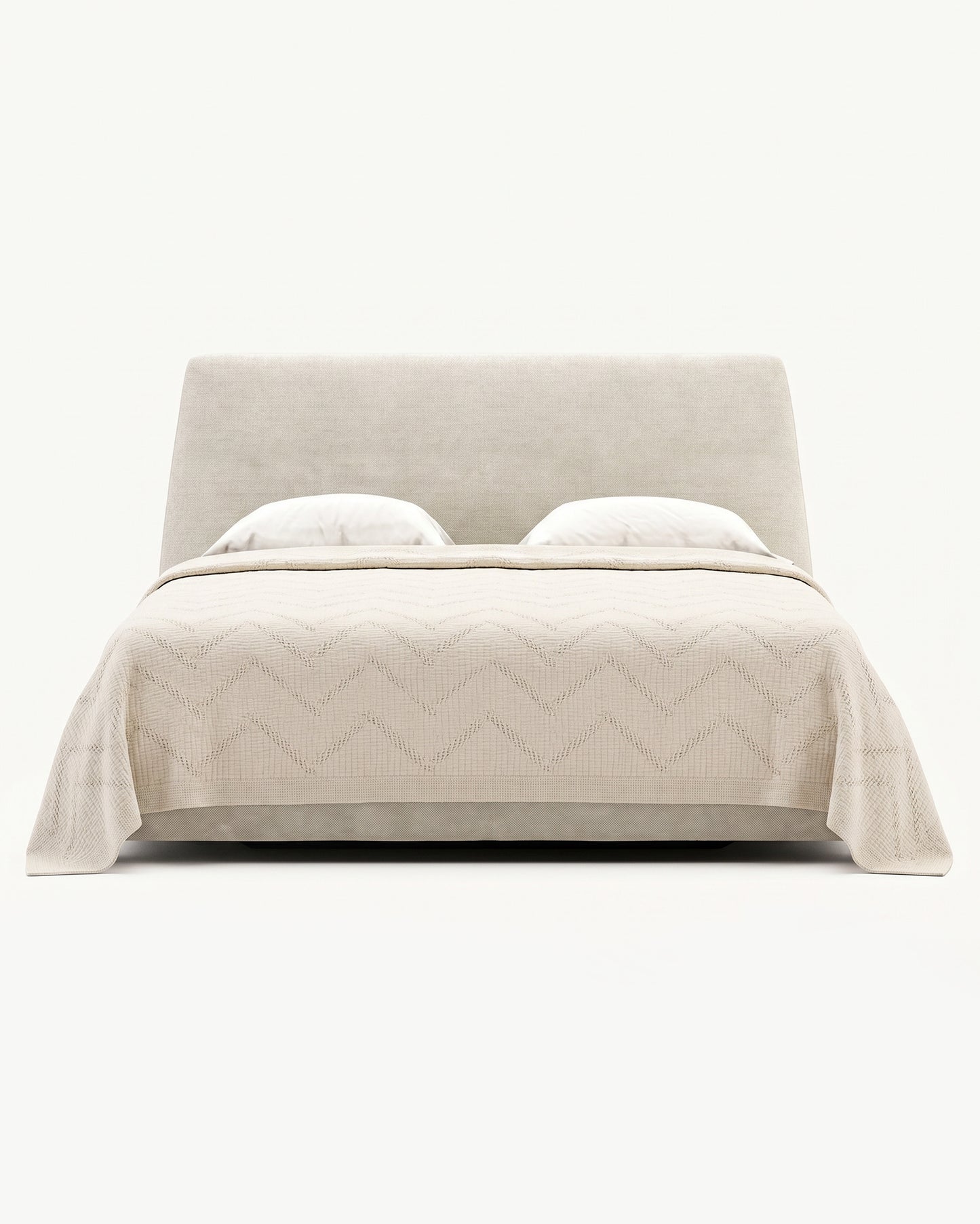 Carmel: Artisanal Weave Ribbed Cotton Coverlet