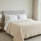 Carmel: Artisanal Weave Ribbed Cotton Coverlet