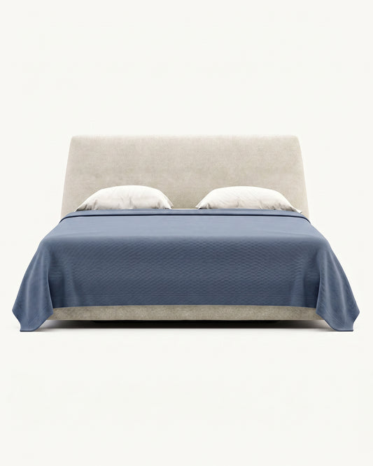 Cavendish: Matelassé Stone Washed Cotton Coverlet