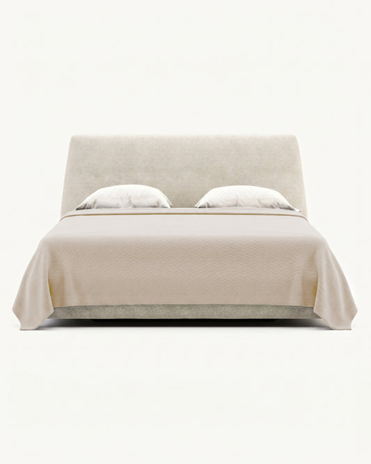 Cavendish: Matelassé Stone Washed Cotton Coverlet