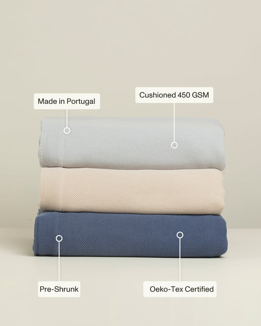 Cavendish: Matelassé Stone Washed Cotton Coverlet