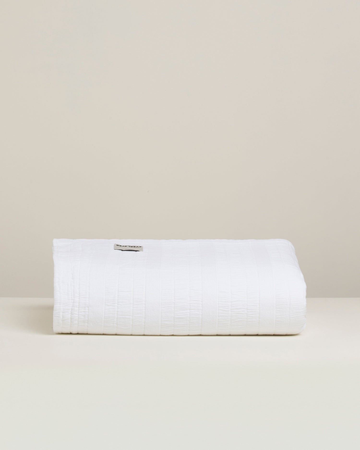Cape Cod: Lux Stripe Cotton Coverlet