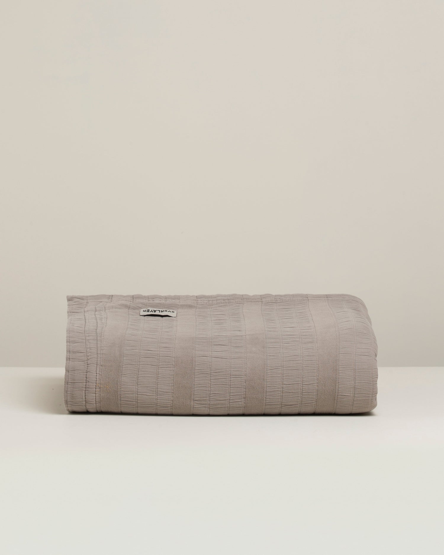 Cape Cod: Lux Stripe Cotton Coverlet