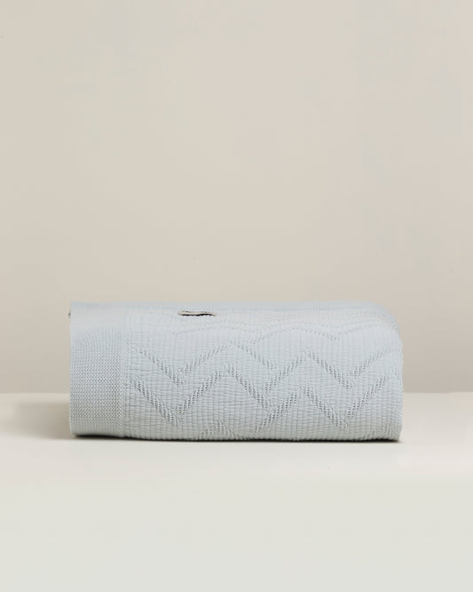 Carmel: Artisanal Weave Ribbed Cotton Coverlet