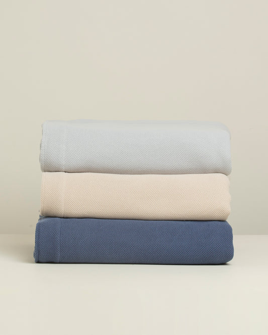 Cavendish: Matelassé Stone Washed Cotton Coverlet