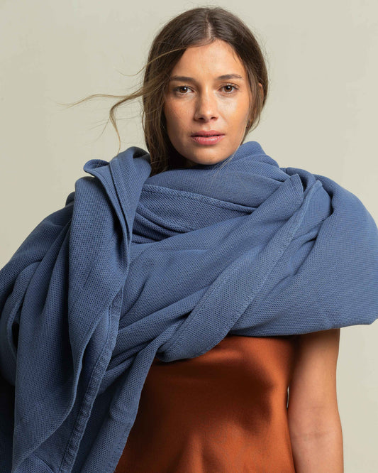 Cavendish: Matelassé Stone Washed Cotton Coverlet