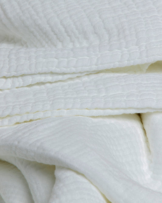 Hideaway: Layered Stone Washed Cotton Coverlet