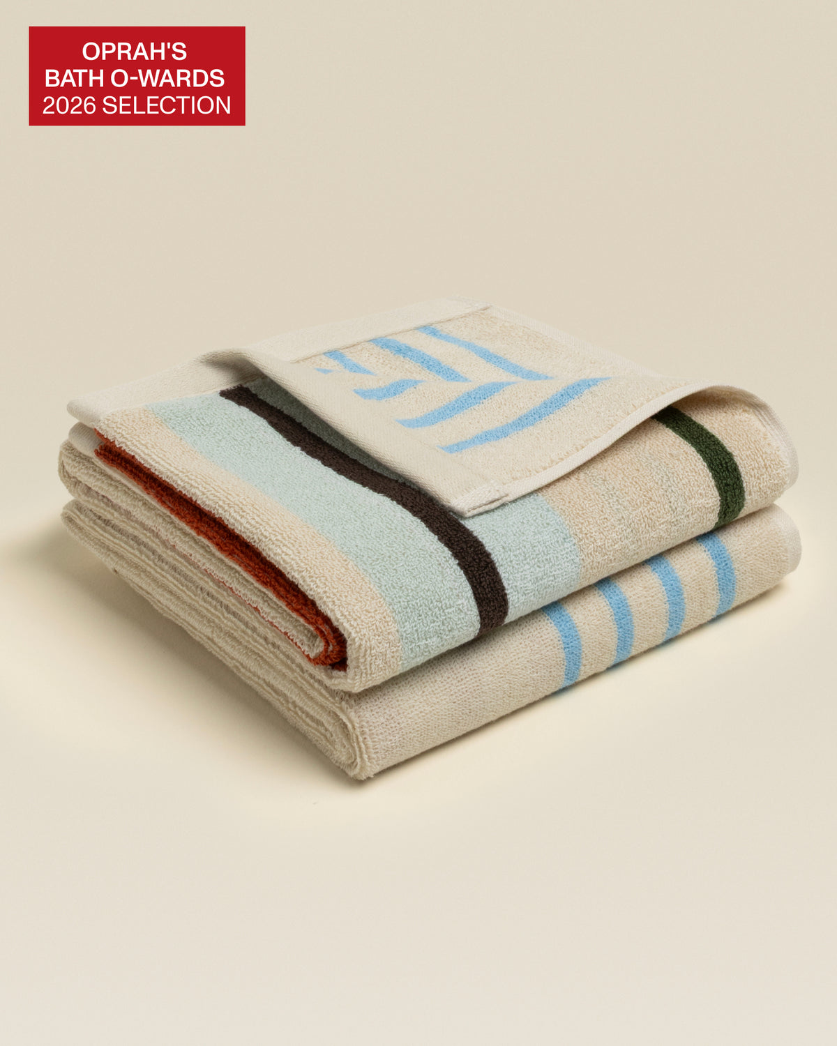 Plush  Cotton Reversible Towel - Janus Composition