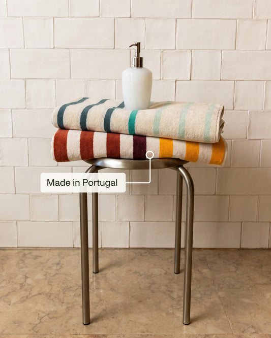Plush Cotton Reversible Towel - Janus Cadence