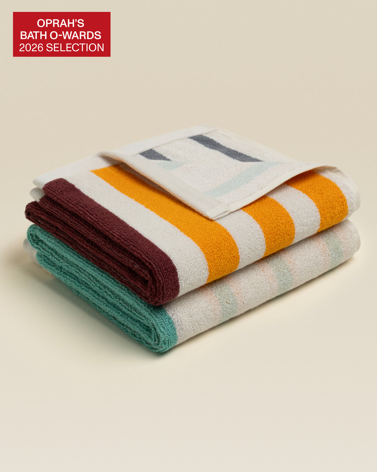 Plush Cotton Reversible Towel - Janus Cadence