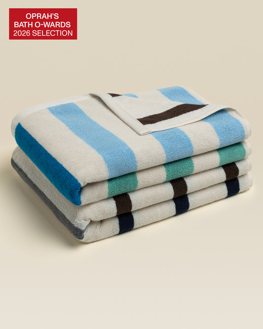 Plush Cotton Reversible Towel - Janus Cadence