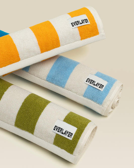 Plush Cotton Reversible Towel - Janus Cadence