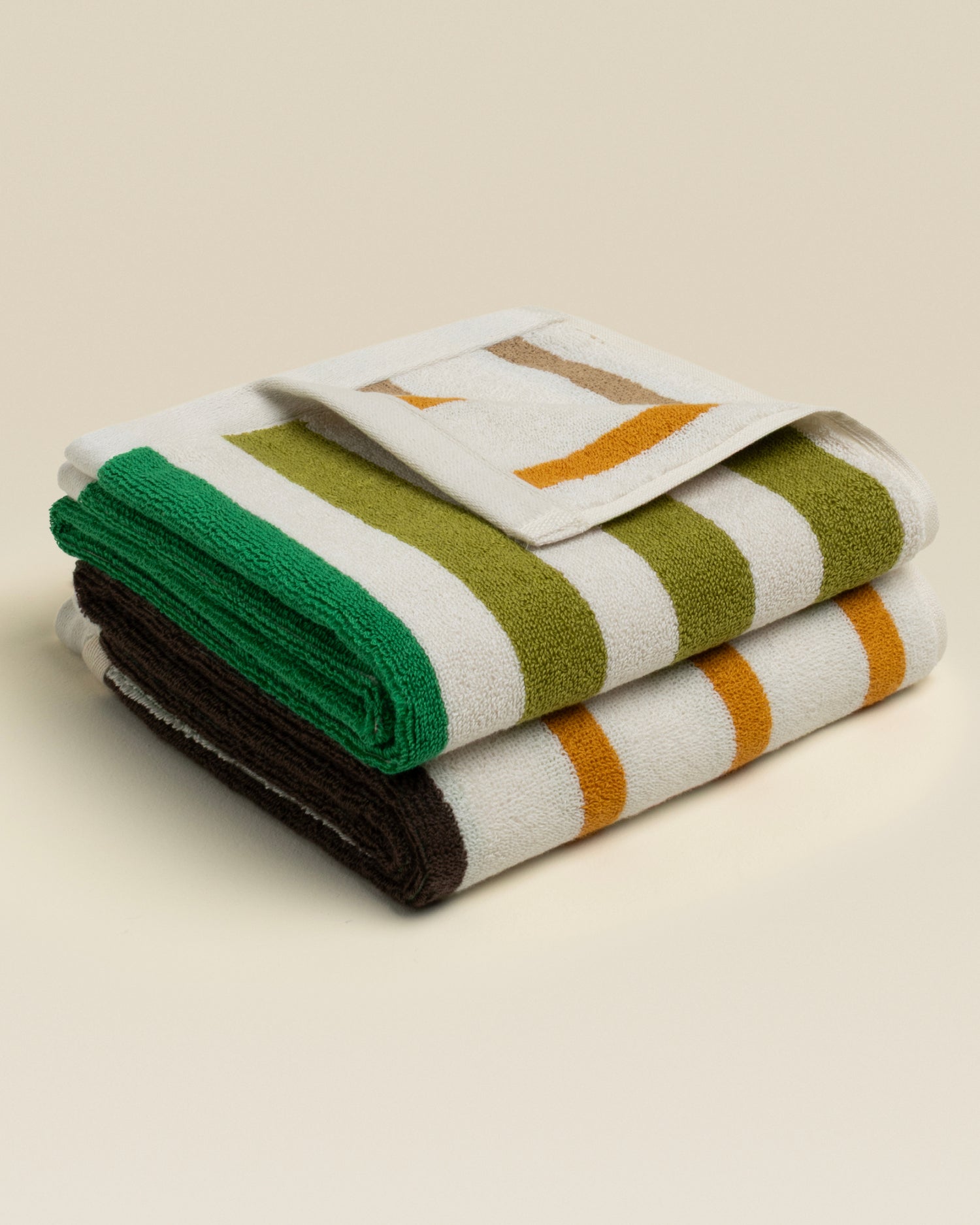 Plush Cotton Reversible Towel - Janus Cadence