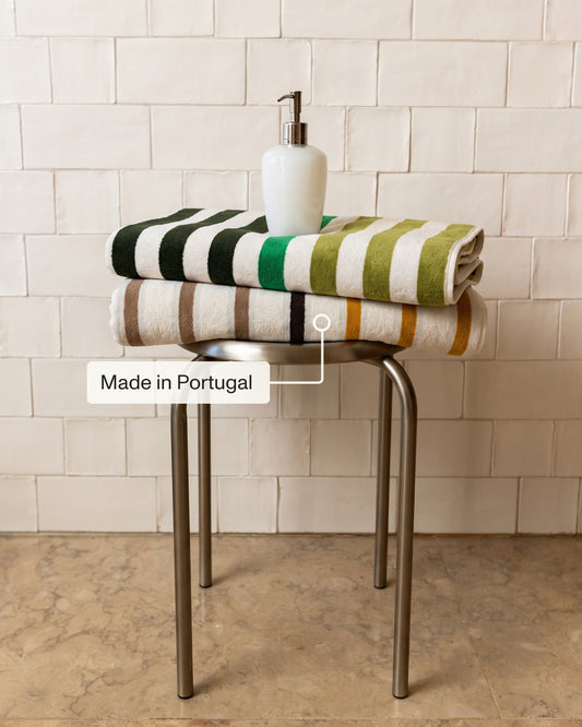 Plush Cotton Reversible Towel - Janus Cadence