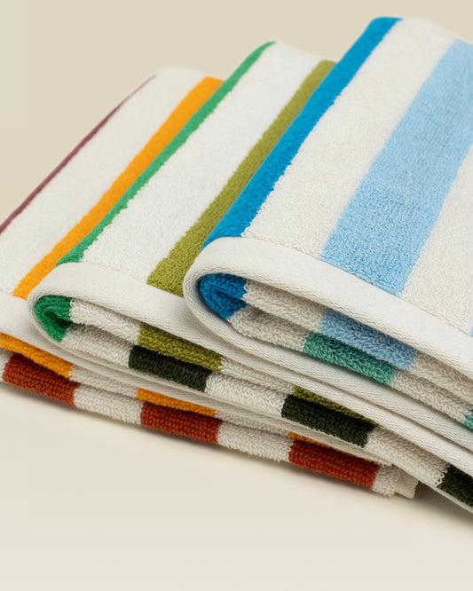 Plush Cotton Reversible Towel - Janus Cadence