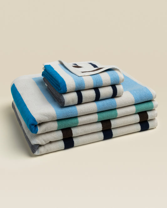 Plush Cotton Reversible Towel - Janus Cadence