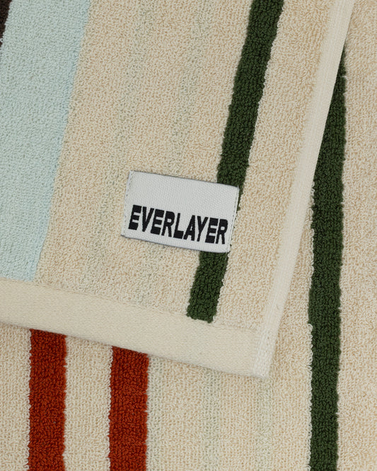 Plush  Cotton Reversible Towel - Janus Composition