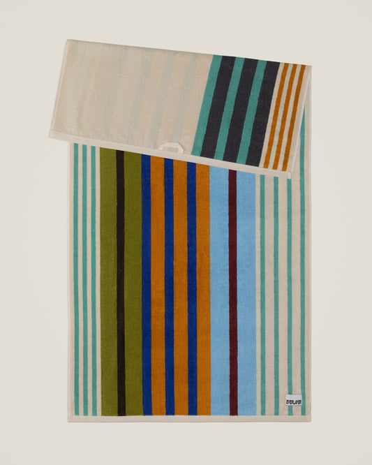 Plush  Cotton Reversible Towel - Janus Composition