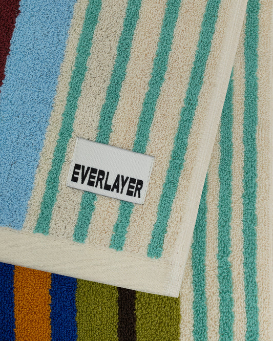 Plush  Cotton Reversible Towel - Janus Composition