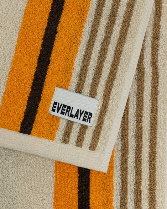 Plush  Cotton Reversible Towel - Janus Composition