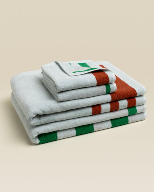 Plush Cotton Reversible Towel - Janus Edge