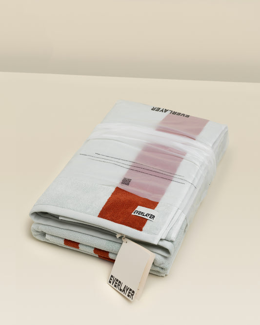 Plush Cotton Reversible Towel - Janus Edge