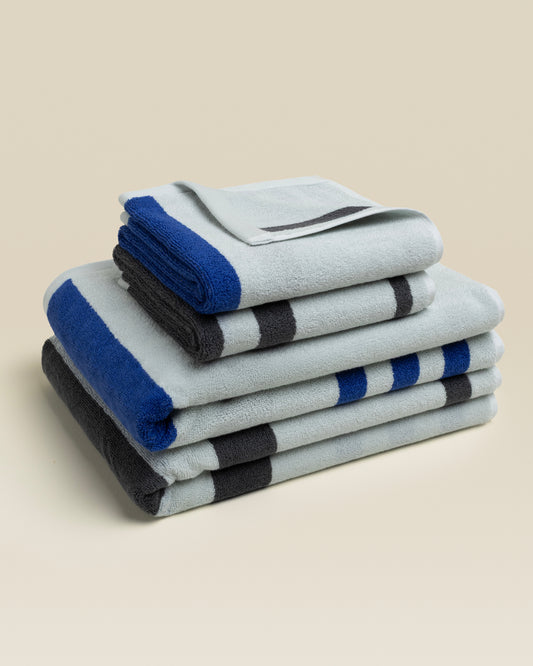 Plush Cotton Reversible Towel - Janus Edge