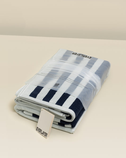 Plush Cotton Reversible Towel - Janus Edge