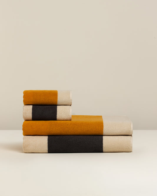 Janus Reverso: Soft Cotton Reversible Stripe Towel